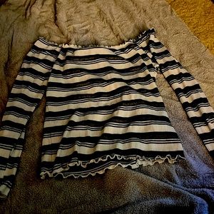 Crop top long sleeve